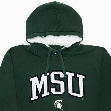 Vintage Green MSU Spartans Hoodie (L) | Rebalance Vintage.