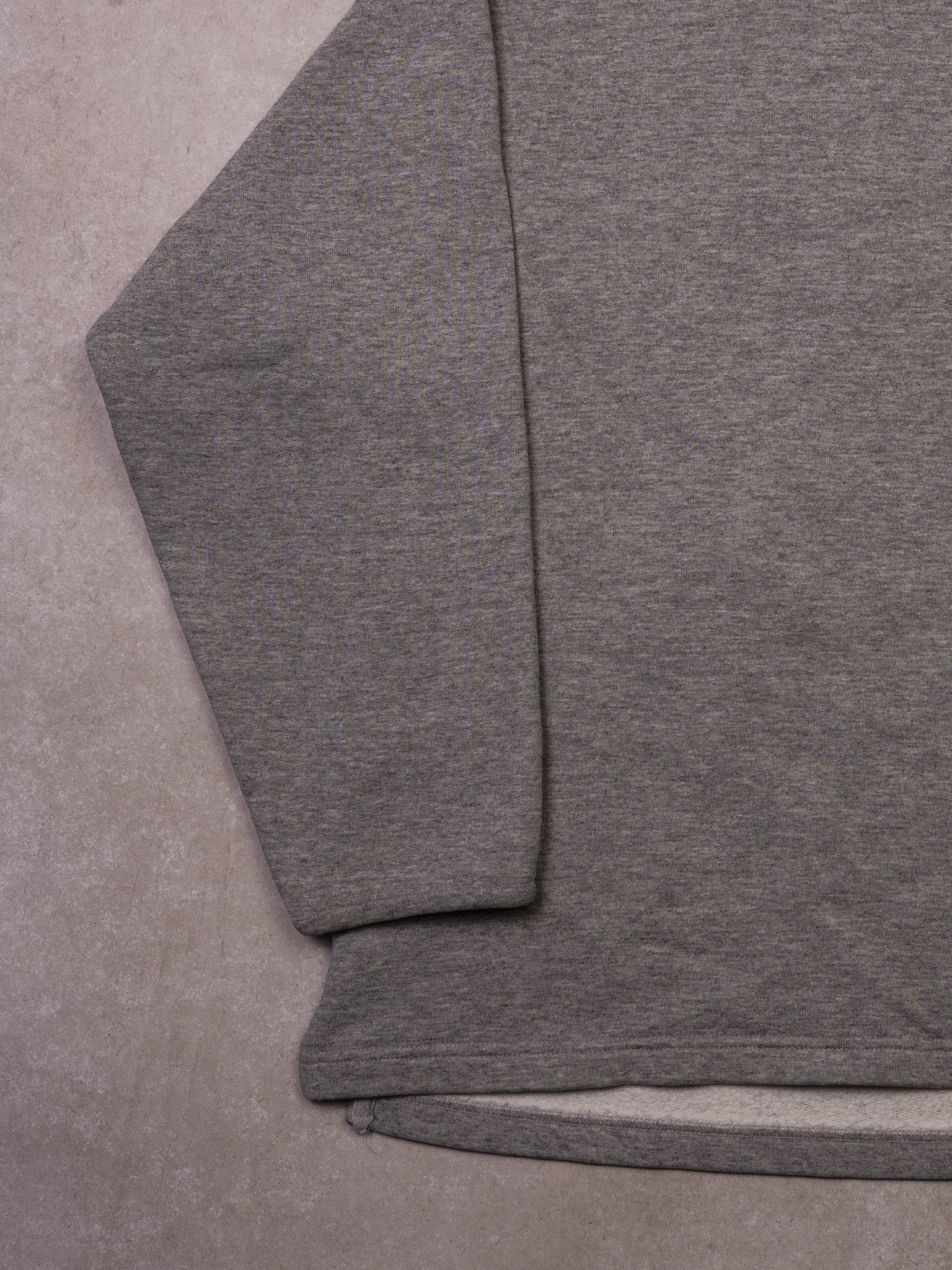 Vintage 90s Grey Tommy Hilfiger ~ Tommy Jeans Fleece Lined Hoodie (L/XL)