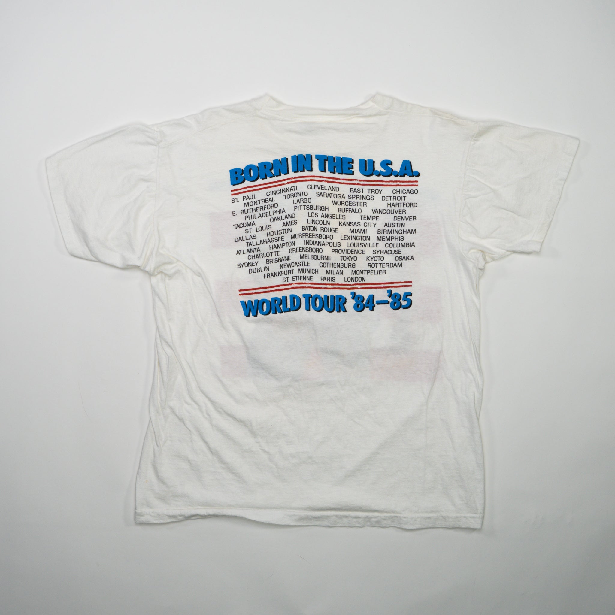 Vintage '84 Bruce Springsteen Born in USA Tour Tee (M)