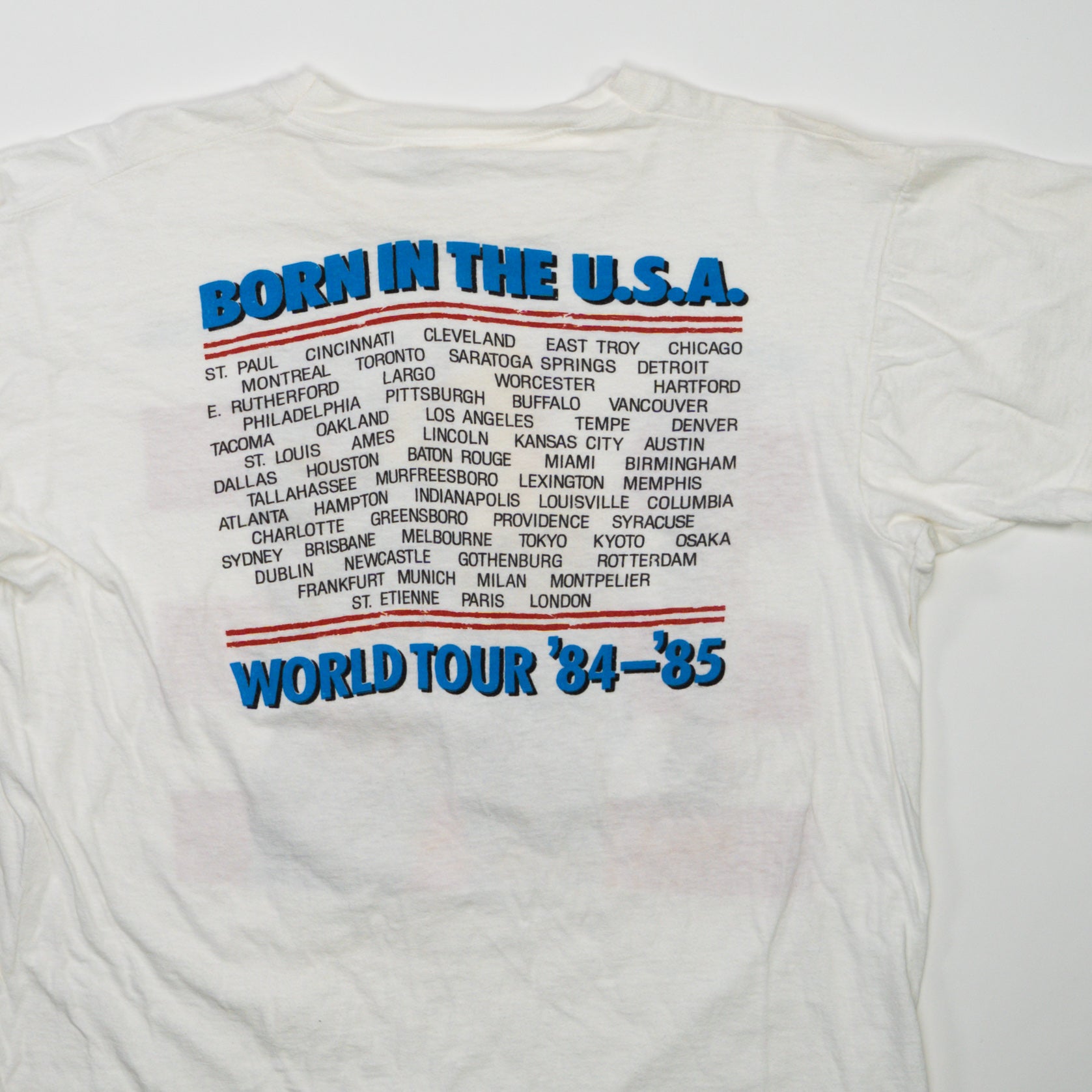 Vintage '84 Bruce Springsteen Born in USA Tour Tee (M)