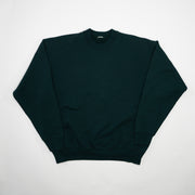 Vintage 90s Blank Forest Green Crewneck 2.0 (L)