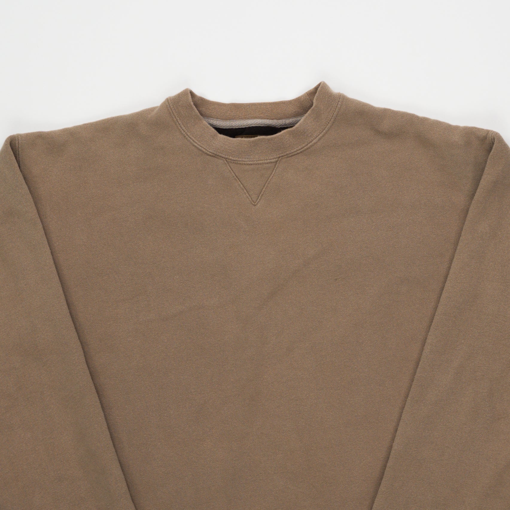 Vintage Blank Camel Crewneck (L) | Rebalance Vintage.