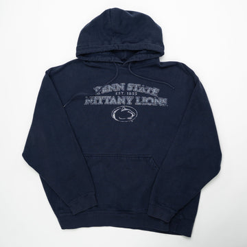 Vintage Navy Penn State Lions Hoodie (L) | Rebalance Vintage.