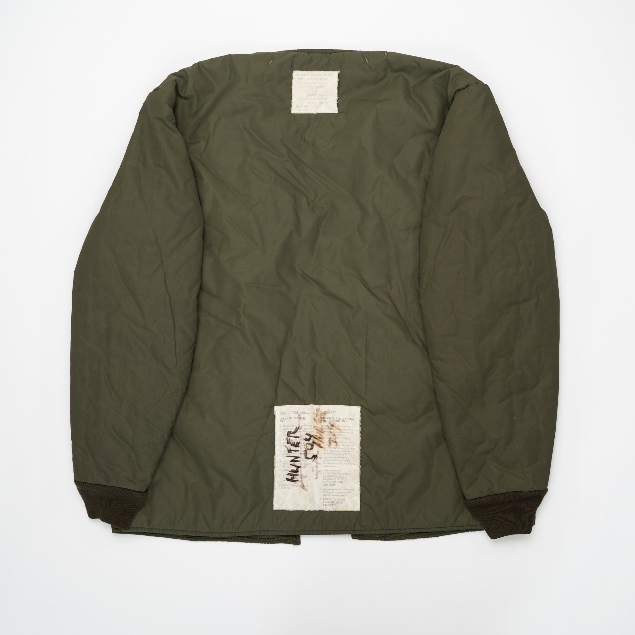 Vintage '84 Army Green Liner (XL) | Rebalance Vintage.