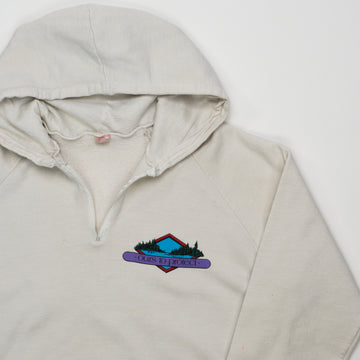 Vintage 80s 'Ours To Protect' Hoodie (S) | Rebalance Vintage.