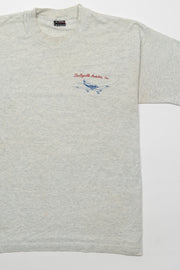 Vintage 90s Grey Shelbyville Aviation Inc Tee (L)