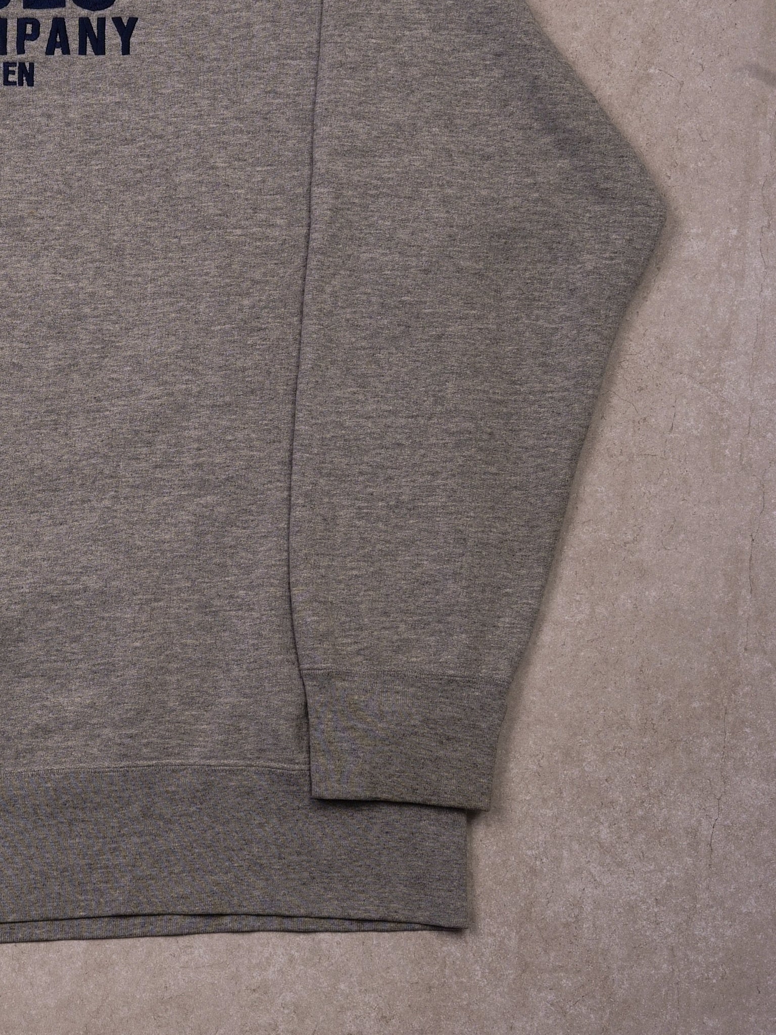 Vintage 90s Grey Polo Jean  Ralph Lauren Crewneck (L)