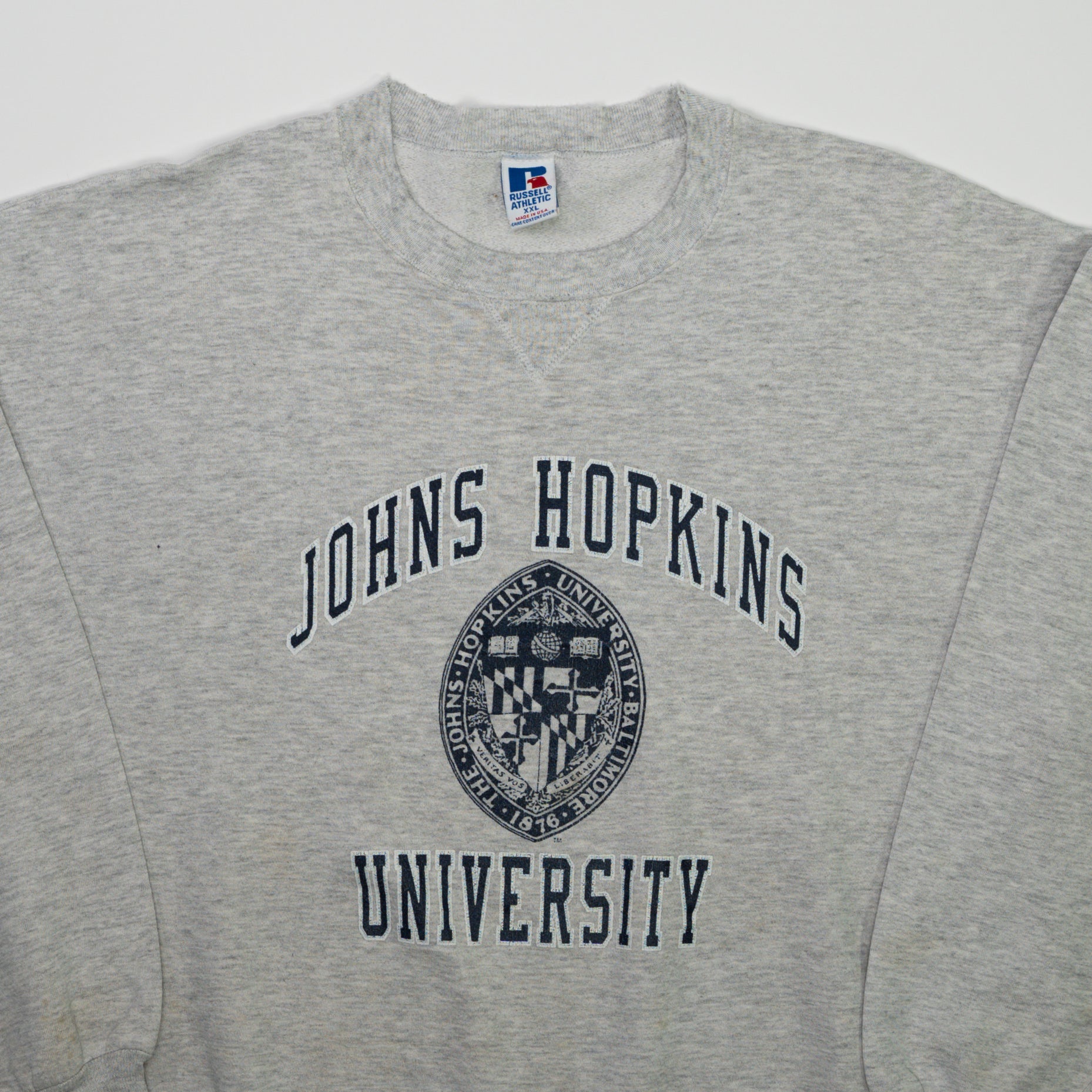 Vintage 90s John Hopkins University Russell Atheltic Crewneck  (XL)