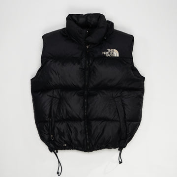 Vintage 90s Black North Face 700 Puffer Vest (S/M) | Rebalance Vintage.