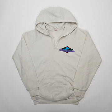 Vintage 80s 'Ours To Protect' Hoodie (S) | Rebalance Vintage.