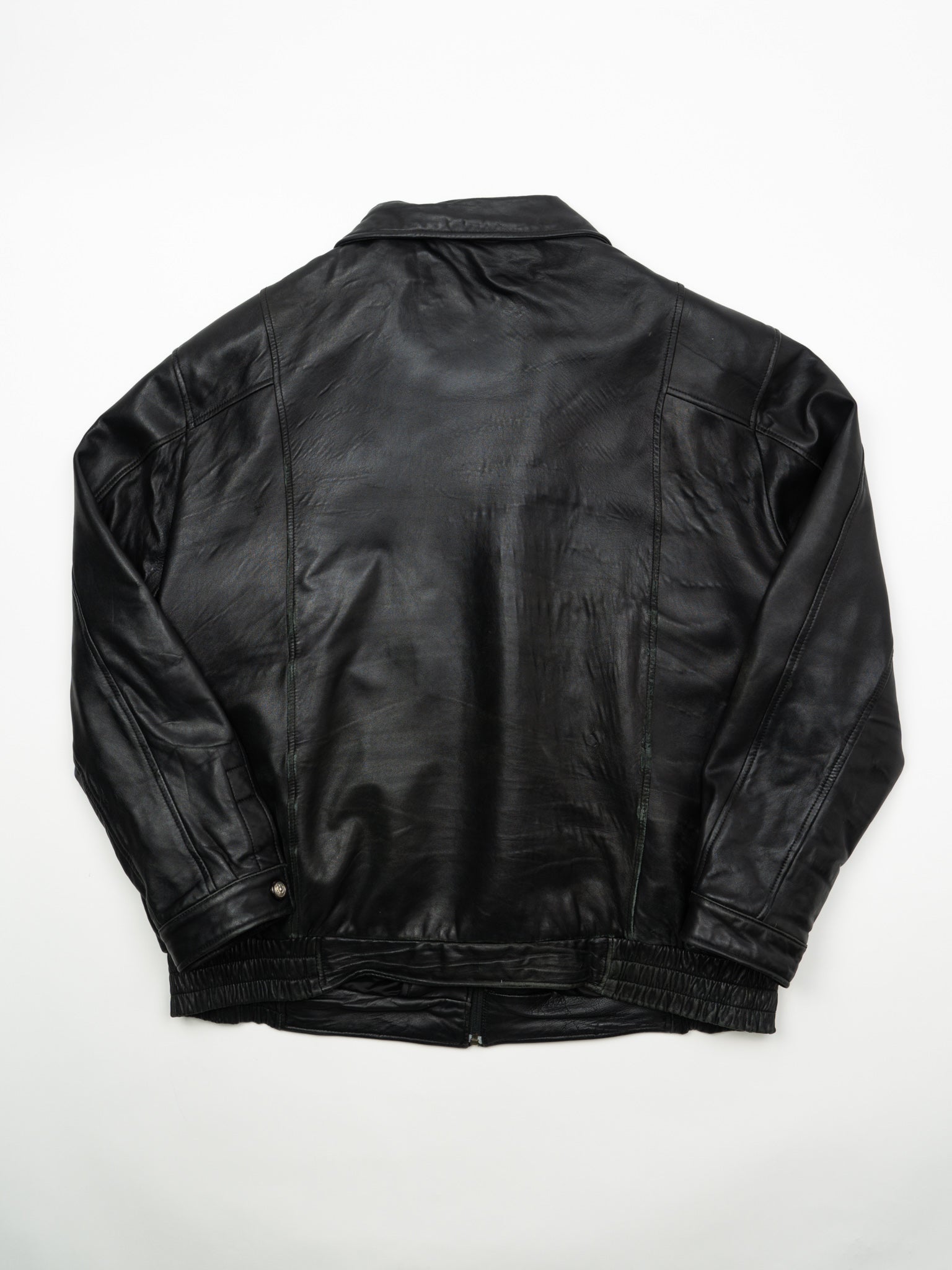 Vintage 90s Danier Leather Bomber (XXL)