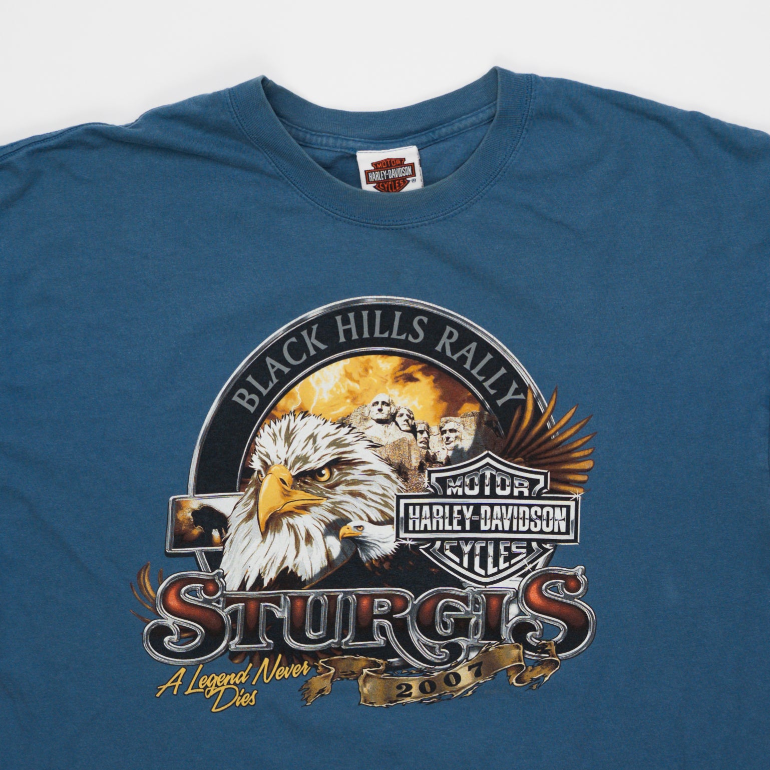 Vintage '07 Harley Davidson x Sturgis Black Hills Rally Tee (L) | Rebalance Vintage.