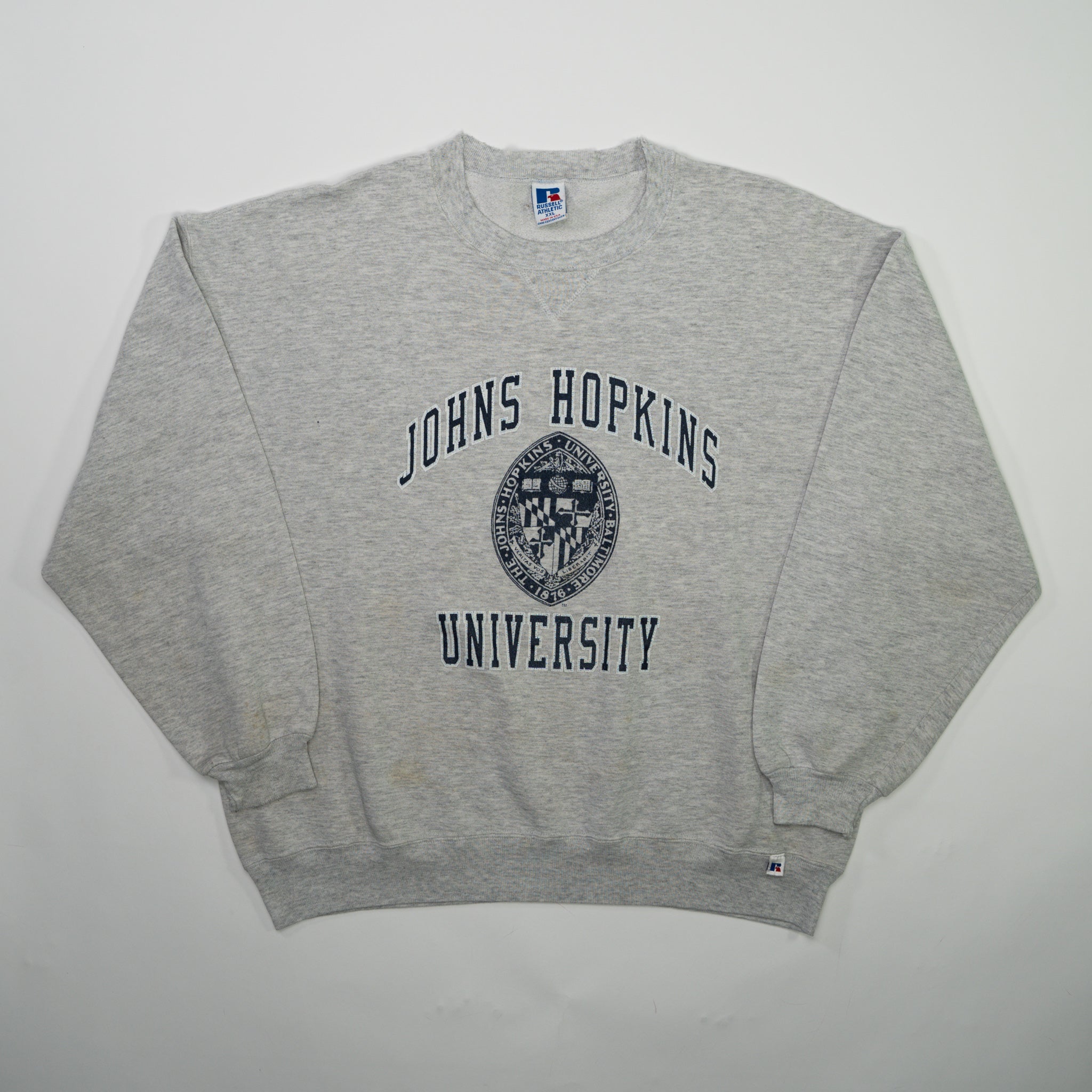 Vintage 90s John Hopkins University Russell Atheltic Crewneck  (XL)