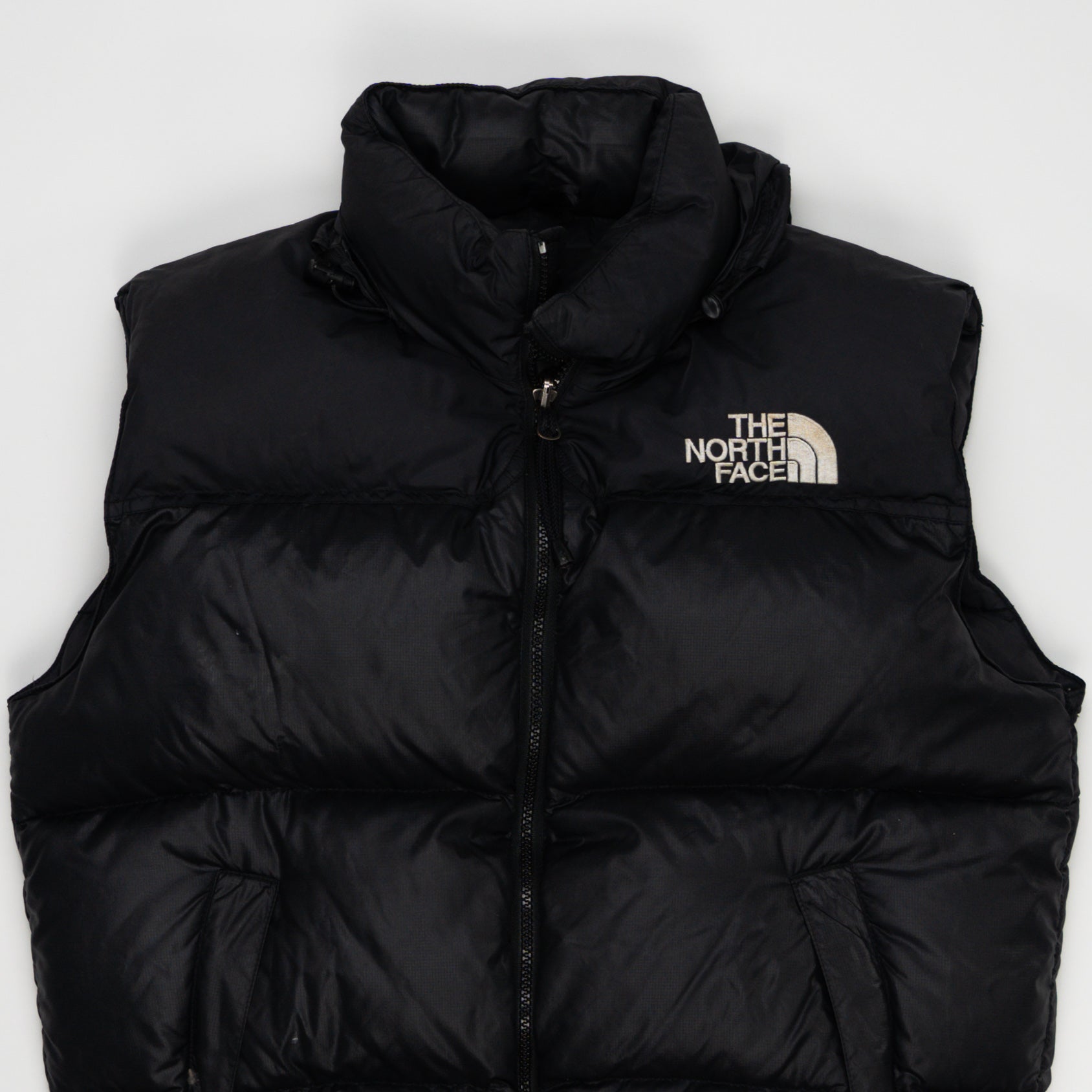 Vintage 90s Black North Face 700 Puffer Vest (S/M) | Rebalance Vintage.