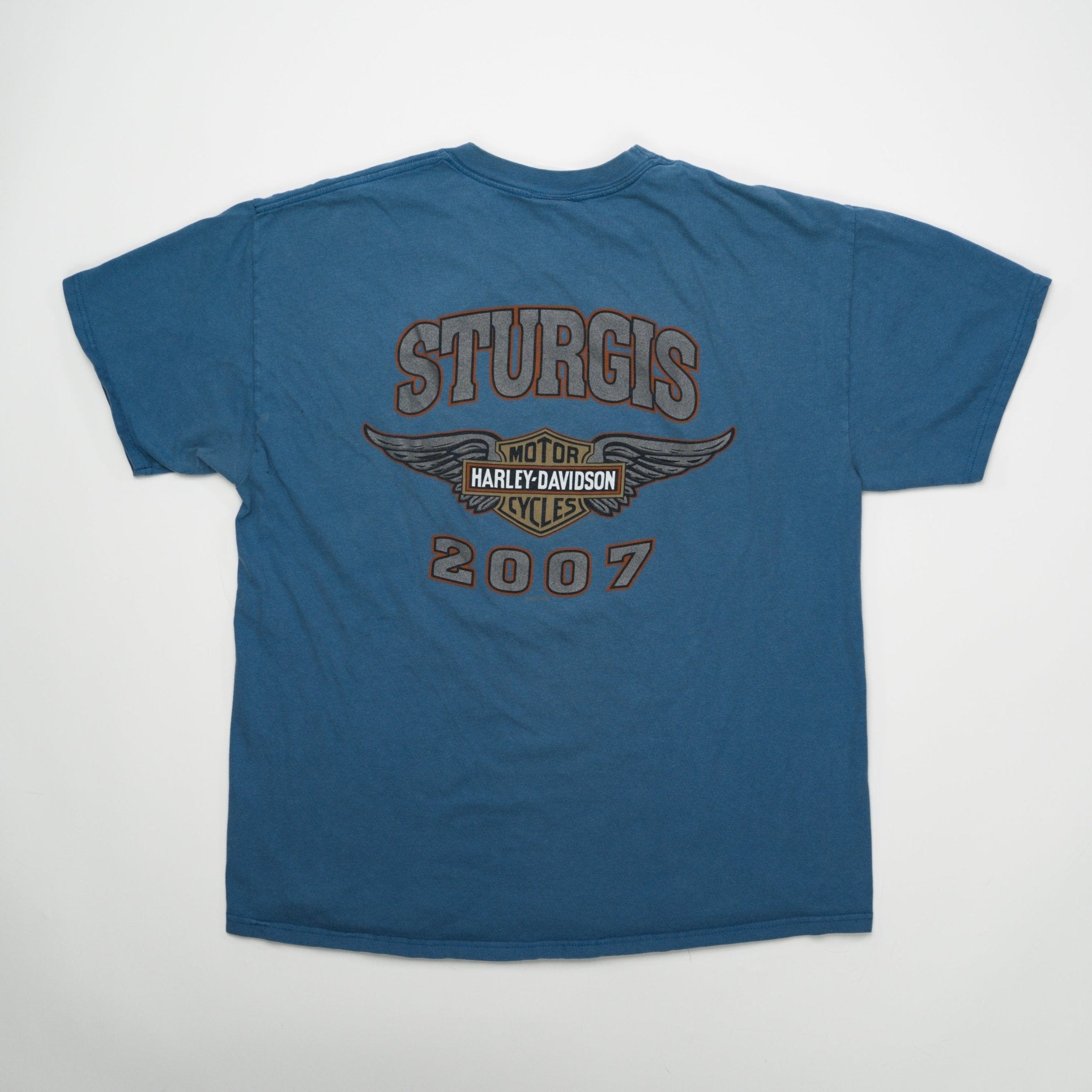 Vintage '07 Harley Davidson x Sturgis Black Hills Rally Tee (L) | Rebalance Vintage.
