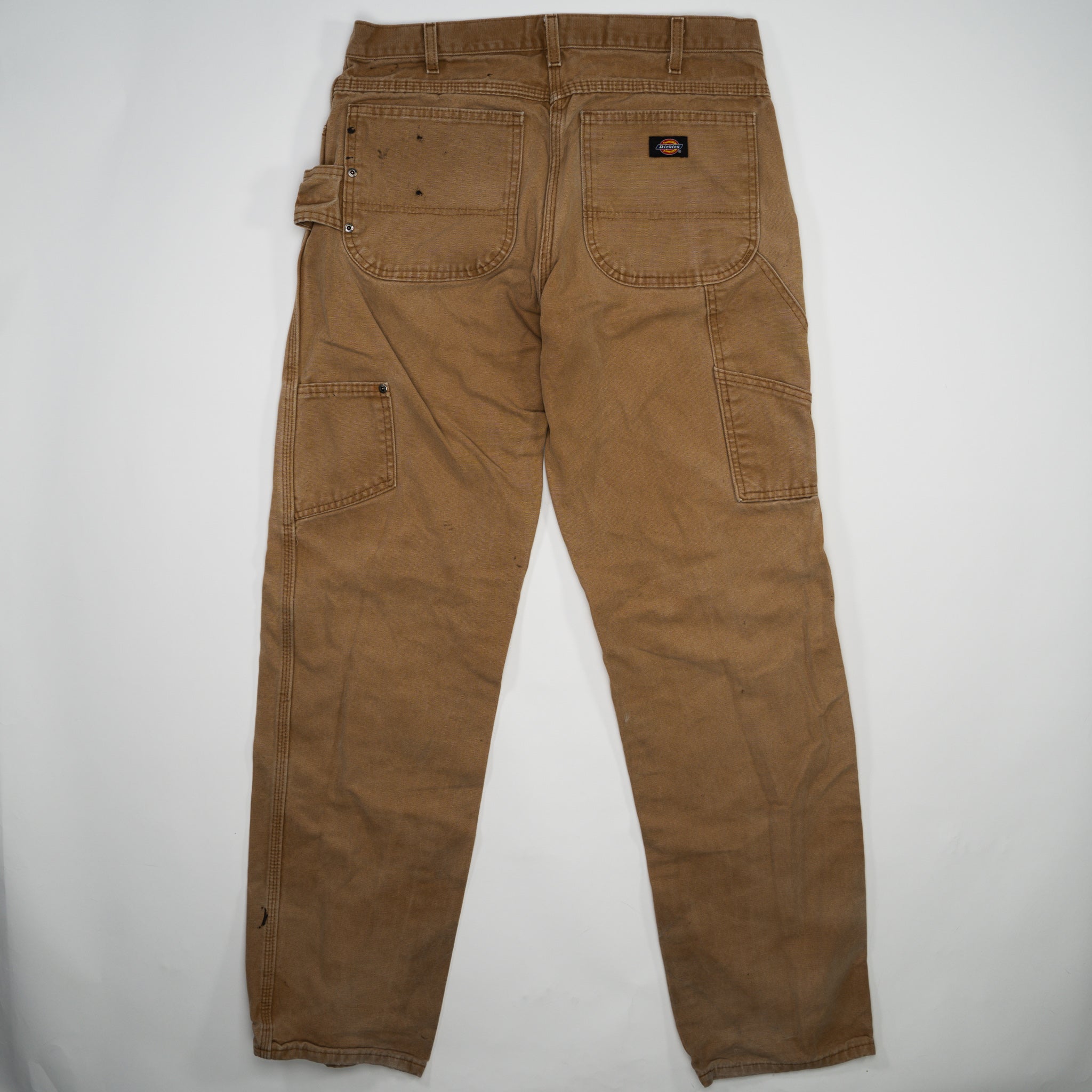 Vintage Camel Paint Splashed Dickies Cargo Pants (32 x 34)