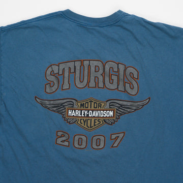 Vintage '07 Harley Davidson x Sturgis Black Hills Rally Tee (L) | Rebalance Vintage.