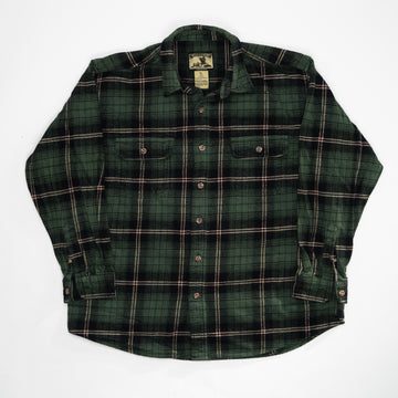 Vintage Green Field & Stream Plaid Long Sleeve (L) | Rebalance Vintage.