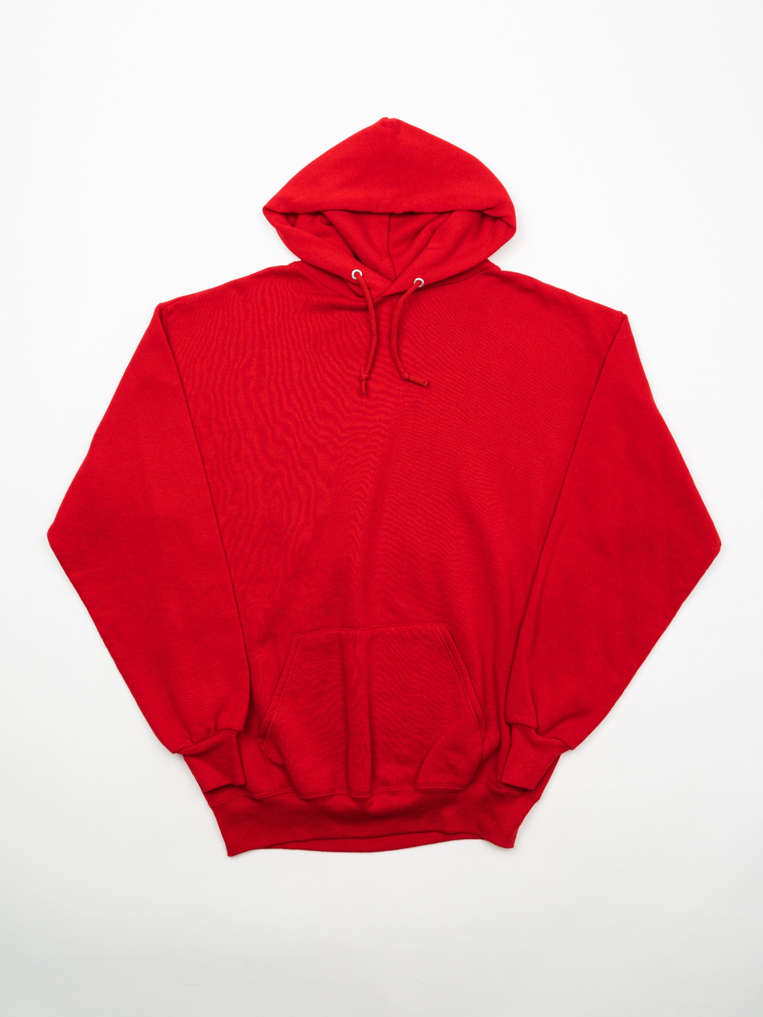 Vintage 90s Red Jerzee Blank Hoodie (L)