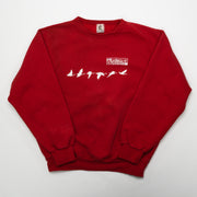 Vintage 90s Red North by North West Crewneck (L)