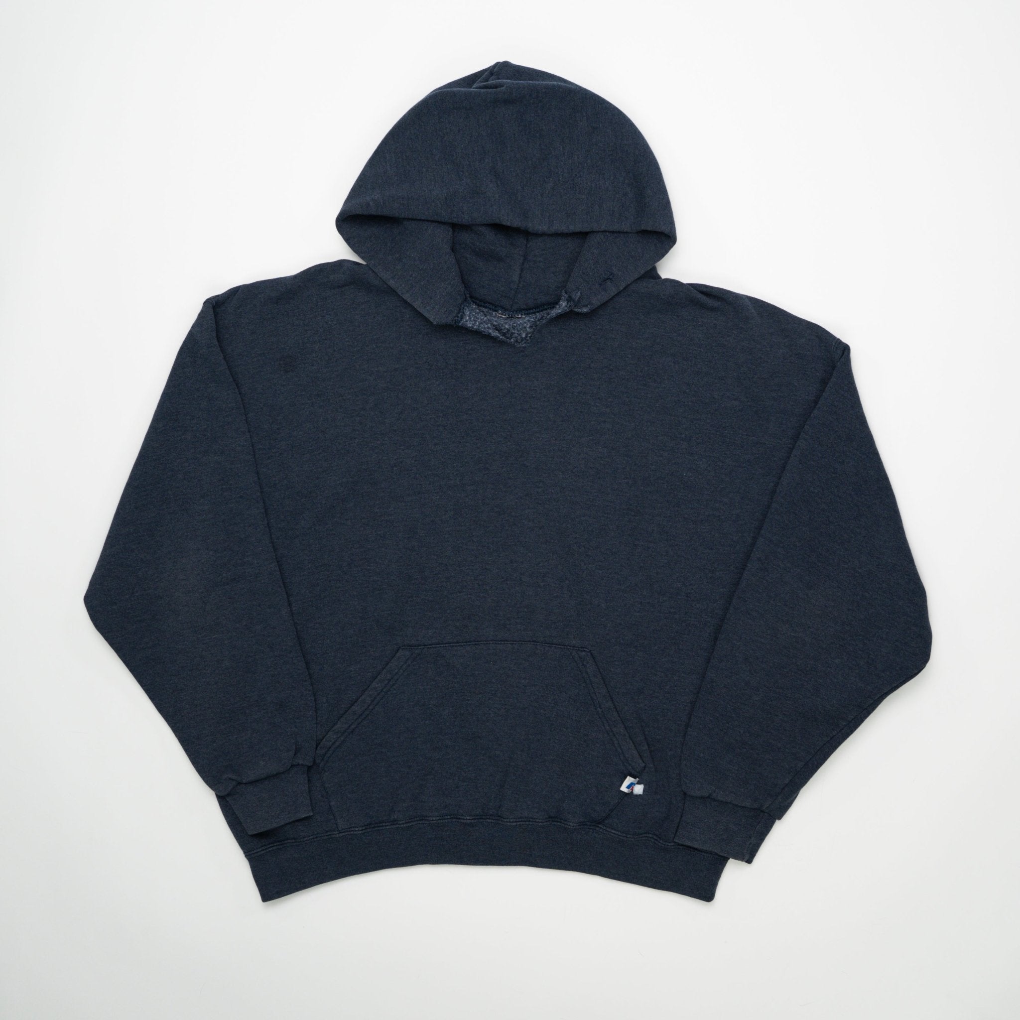 Vintage Washed Blue Russell Athletic Hoodie (L/XL) | Rebalance Vintage.