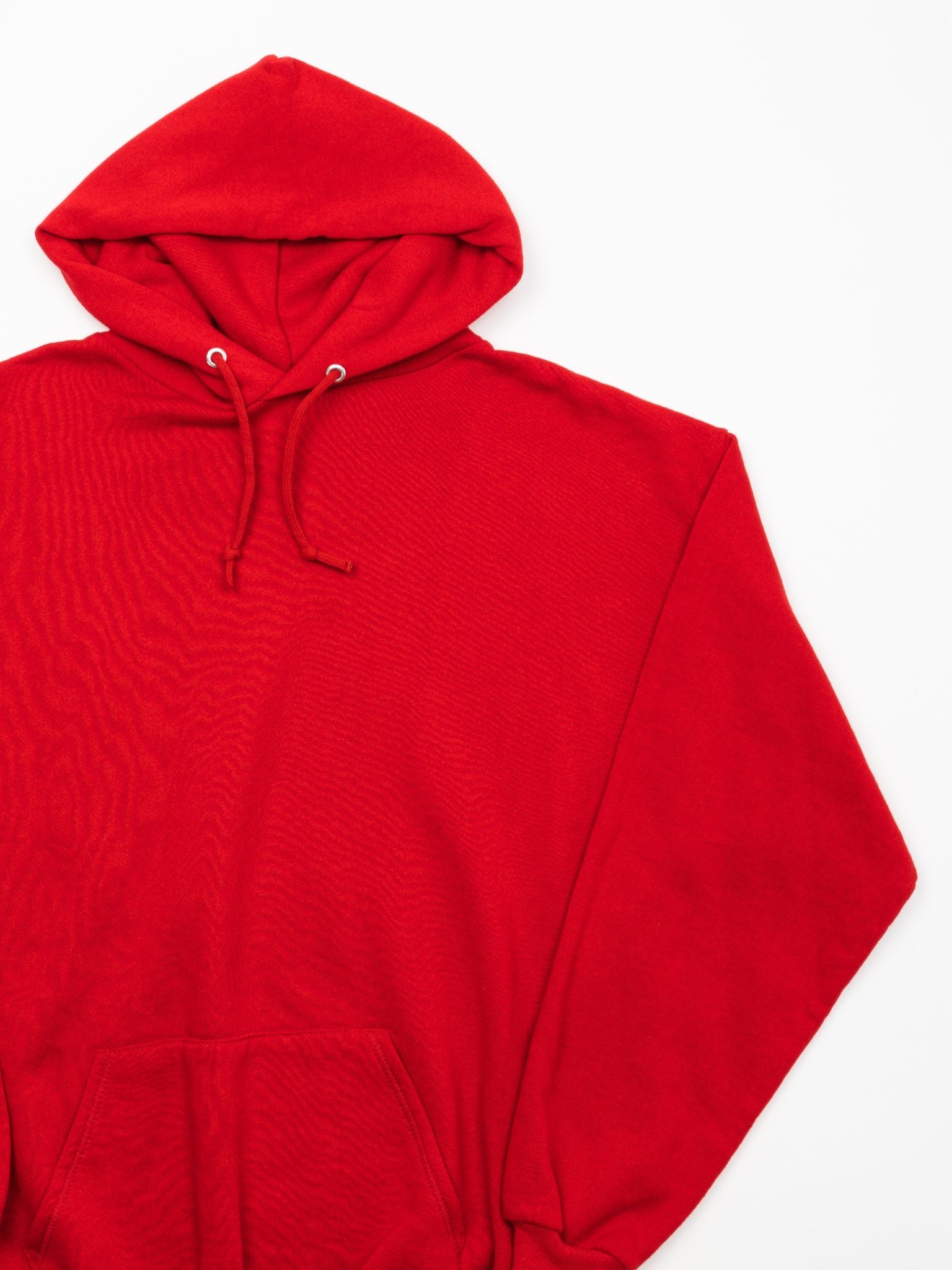 Vintage 90s Red Jerzee Blank Hoodie (L)