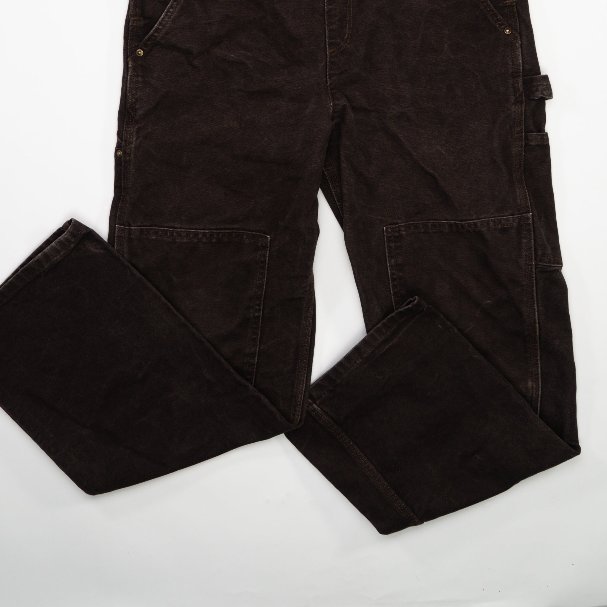 Vintage Brown Carhartt Workwear Overalls (30 x 30)