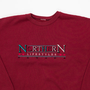 Vintage 90s Northern Lifestyle Canada Crewneck (L) | Rebalance Vintage.