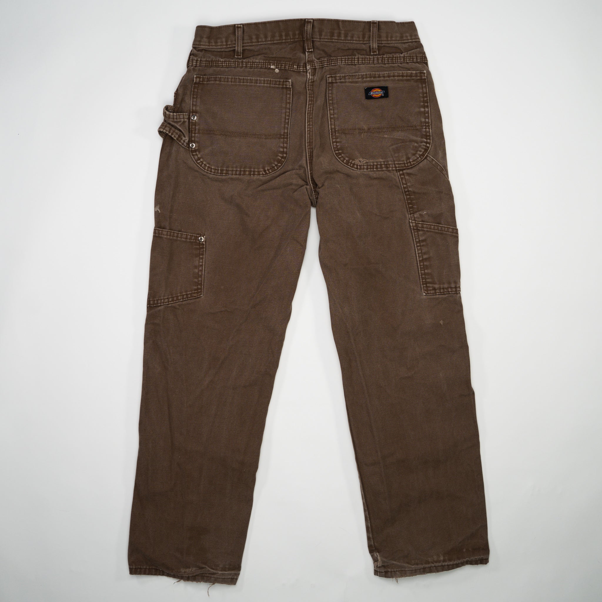 Vintage Brown Distressed Dickies Cargo Pants (32 x 30)