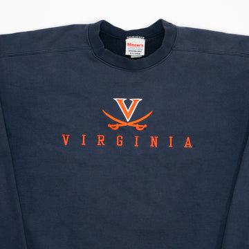 Vintage Blue Virginia University Crewneck (XL) | Rebalance Vintage.