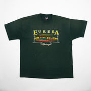 Vintage 90s Green Eureka Springs Single Stitch Tee (L)