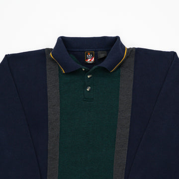 Vintage Tricolor USA Olympics Collared Crewneck (L) | Rebalance Vintage.