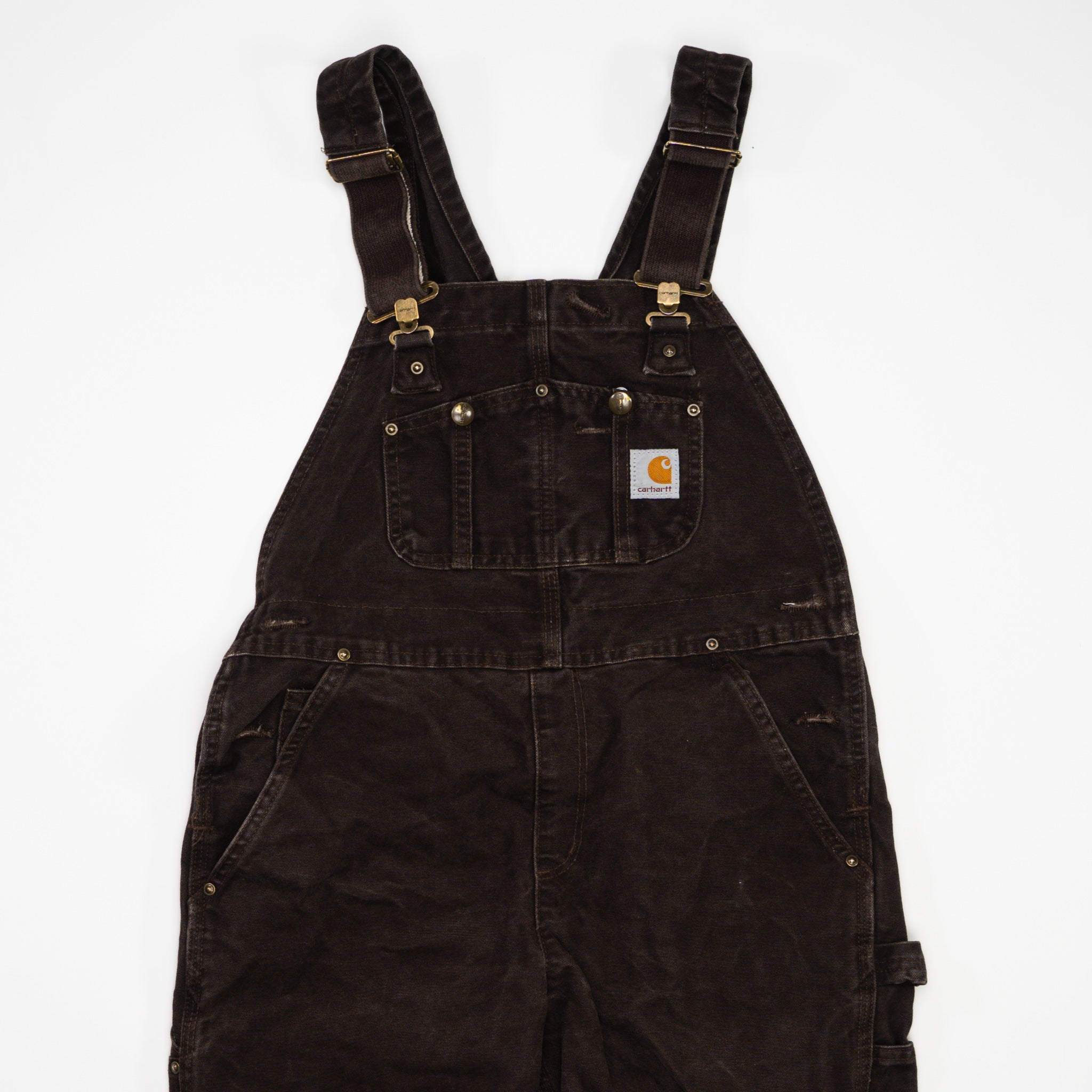 Vintage Brown Carhartt Workwear Overalls (30 x 30)