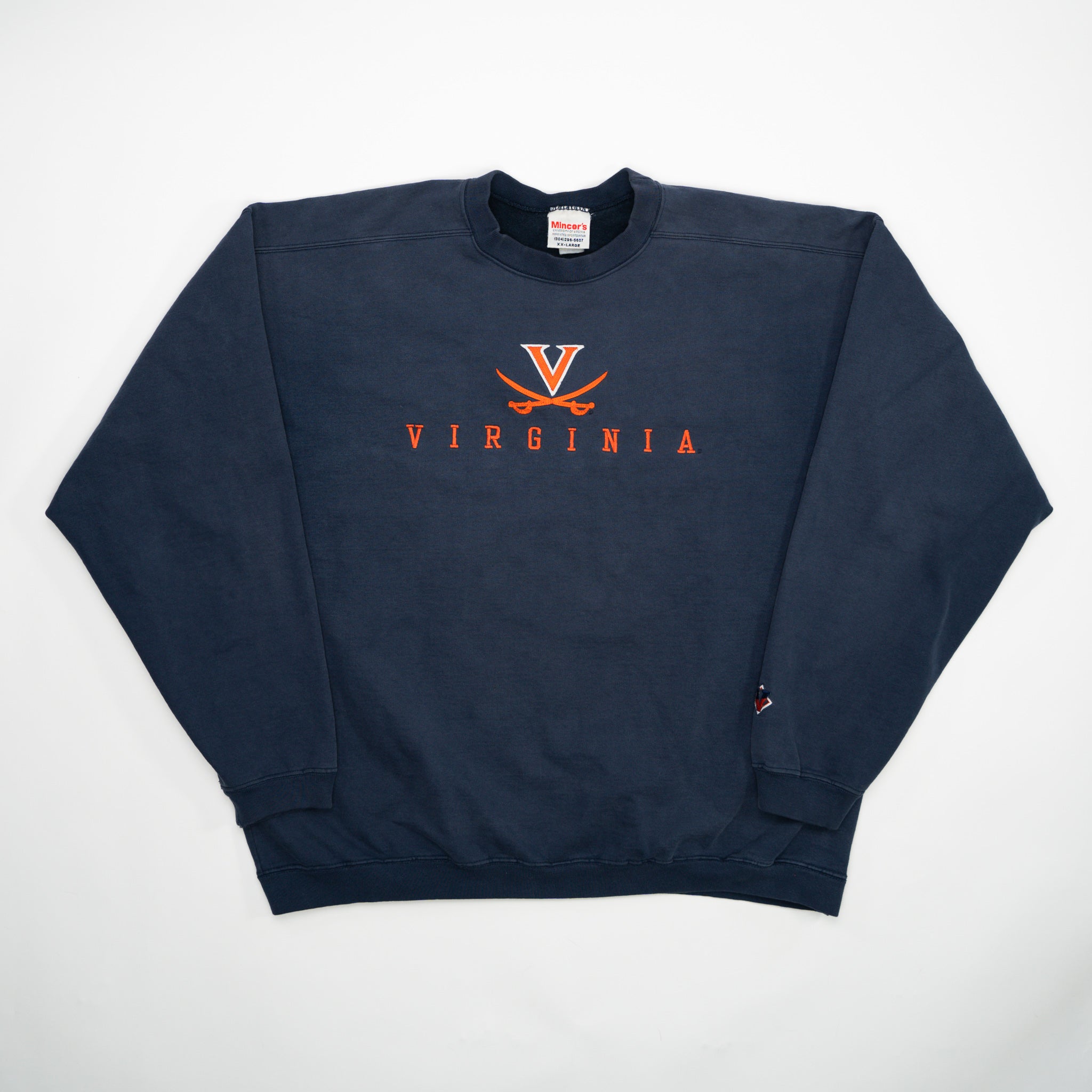 Vintage Blue Virginia University Crewneck (XL) | Rebalance Vintage.