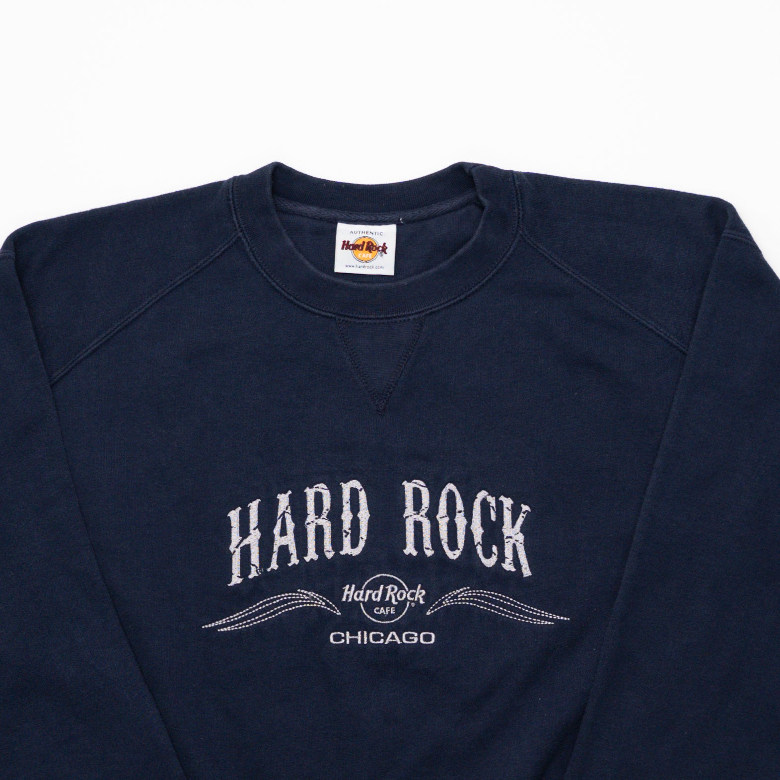 Vintage Hard Rock Chicago Crewneck (M) | Rebalance Vintage.