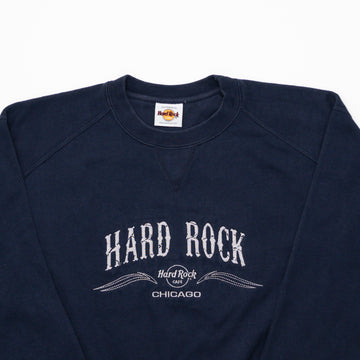 Vintage Hard Rock Chicago Crewneck (M) | Rebalance Vintage.