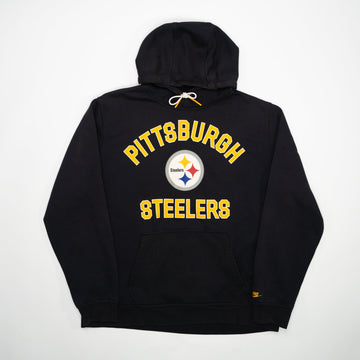 Black Nike x Steelers NFL Hoodie (XL) | Rebalance Vintage.