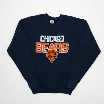 Vintage 90s Blue Chicago Bears Crewneck (M) | Rebalance Vintage.