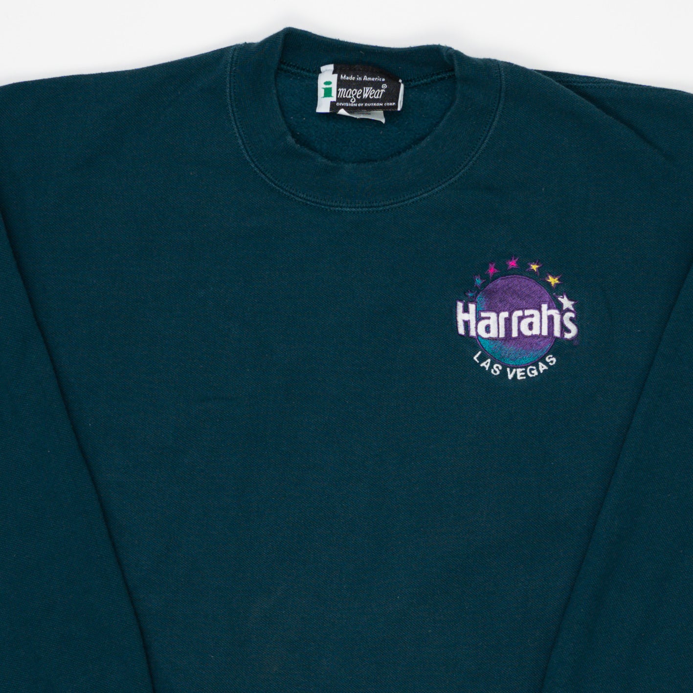 Vintage 90s Harrahs Las Vegas Crewneck (M) | Rebalance Vintage.