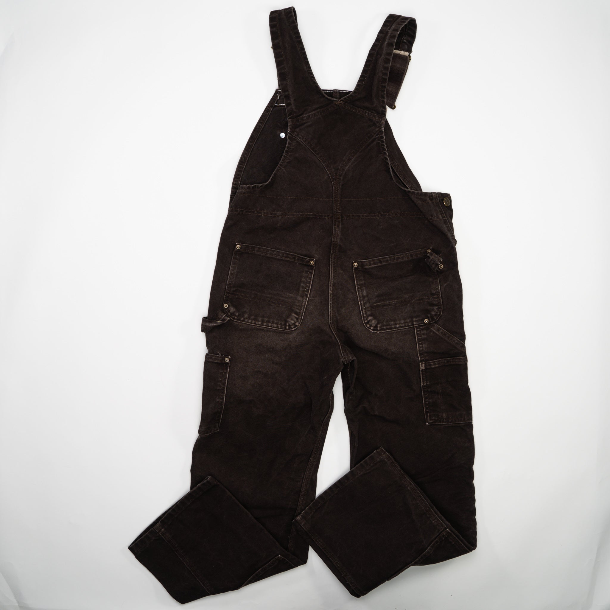 Vintage Brown Carhartt Workwear Overalls (30 x 30)