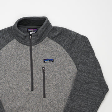 Vintage Grey Patagonia 1/4 Zip Sweater (L) | Rebalance Vintage.