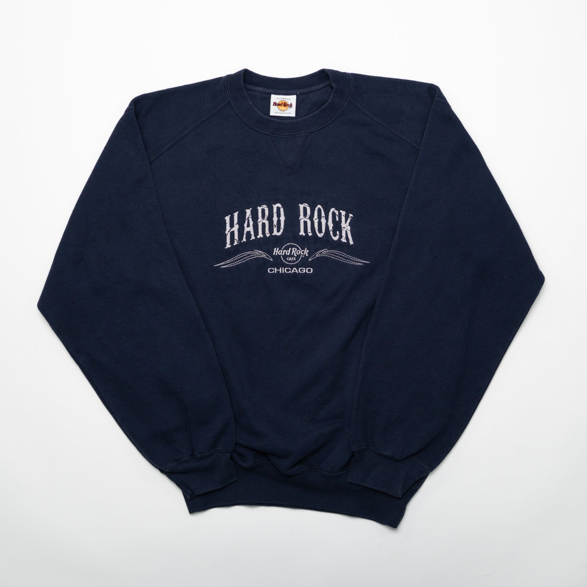 Vintage Hard Rock Chicago Crewneck (M) | Rebalance Vintage.