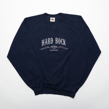 Vintage Hard Rock Chicago Crewneck (M) | Rebalance Vintage.