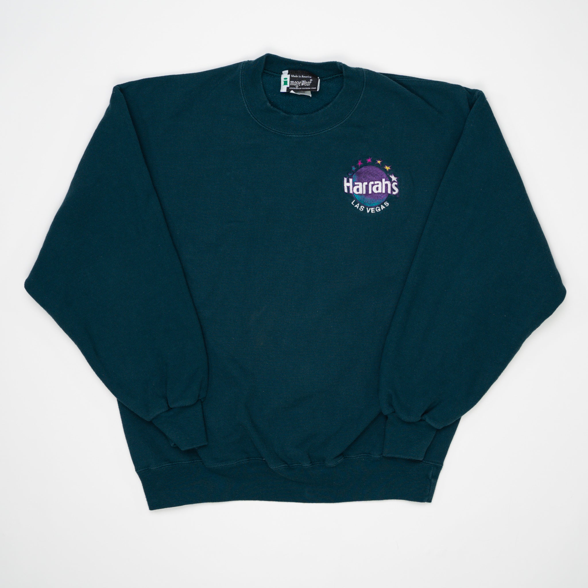 Vintage 90s Harrahs Las Vegas Crewneck (M) | Rebalance Vintage.