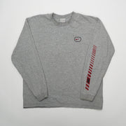 Vintage Grey Y2K Nike Long Sleeve (L)