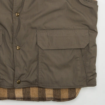 Vintage Beige Woolrich Reversible Vest (L) | Rebalance Vintage.
