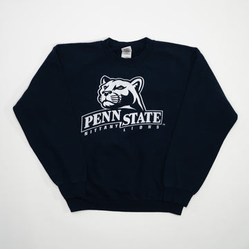 Vintage 90s Navy Penn State Nitany Lions Crewneck (M) | Rebalance Vintage.
