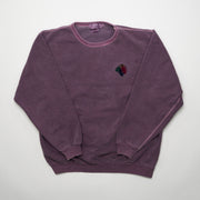 Vintage 90s Washed Purple Northern Reflections Pinecone Crewneck (M/L)