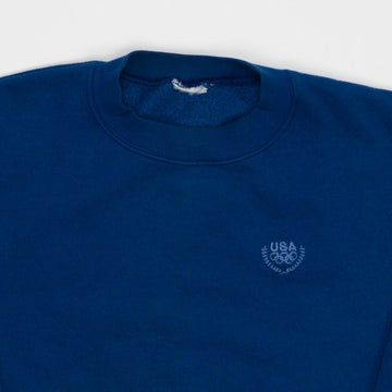 Vintage 90s Blue USA Olympics Crewneck (S/M) | Rebalance Vintage.