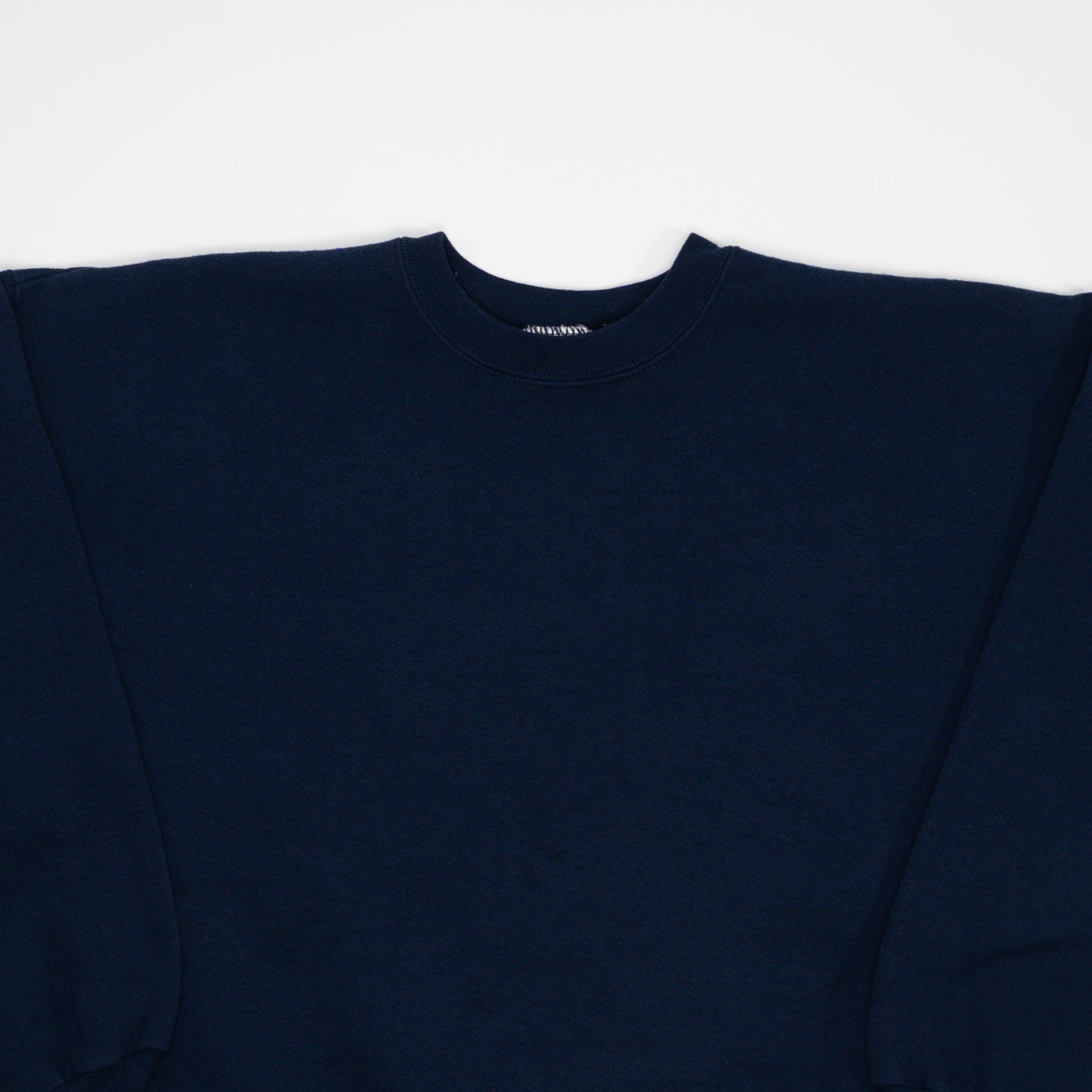 Vintage 90s Royal Blue Blank Hanes Crewneck (M/L) | Rebalance Vintage.